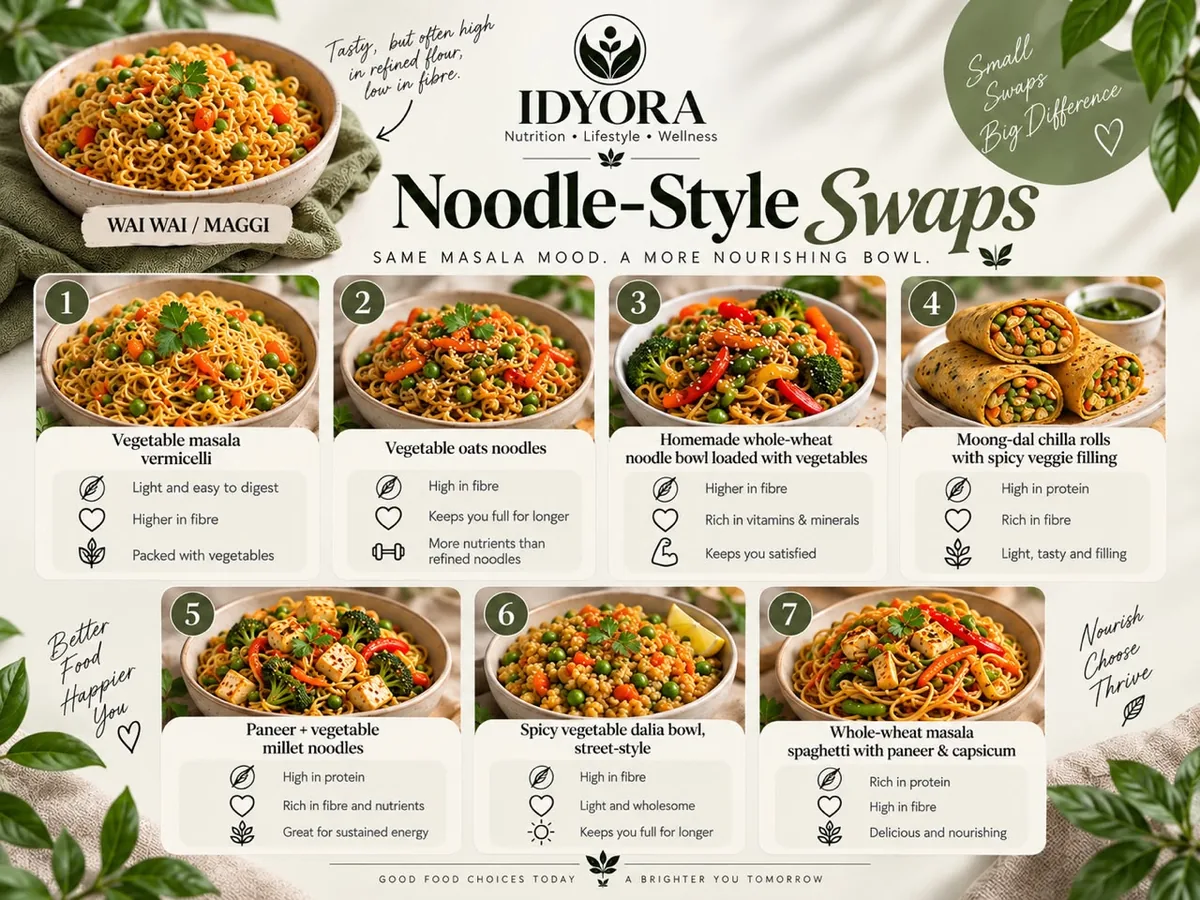 Beyond the Packet: Simple Swaps for Your Noodle Cravings
