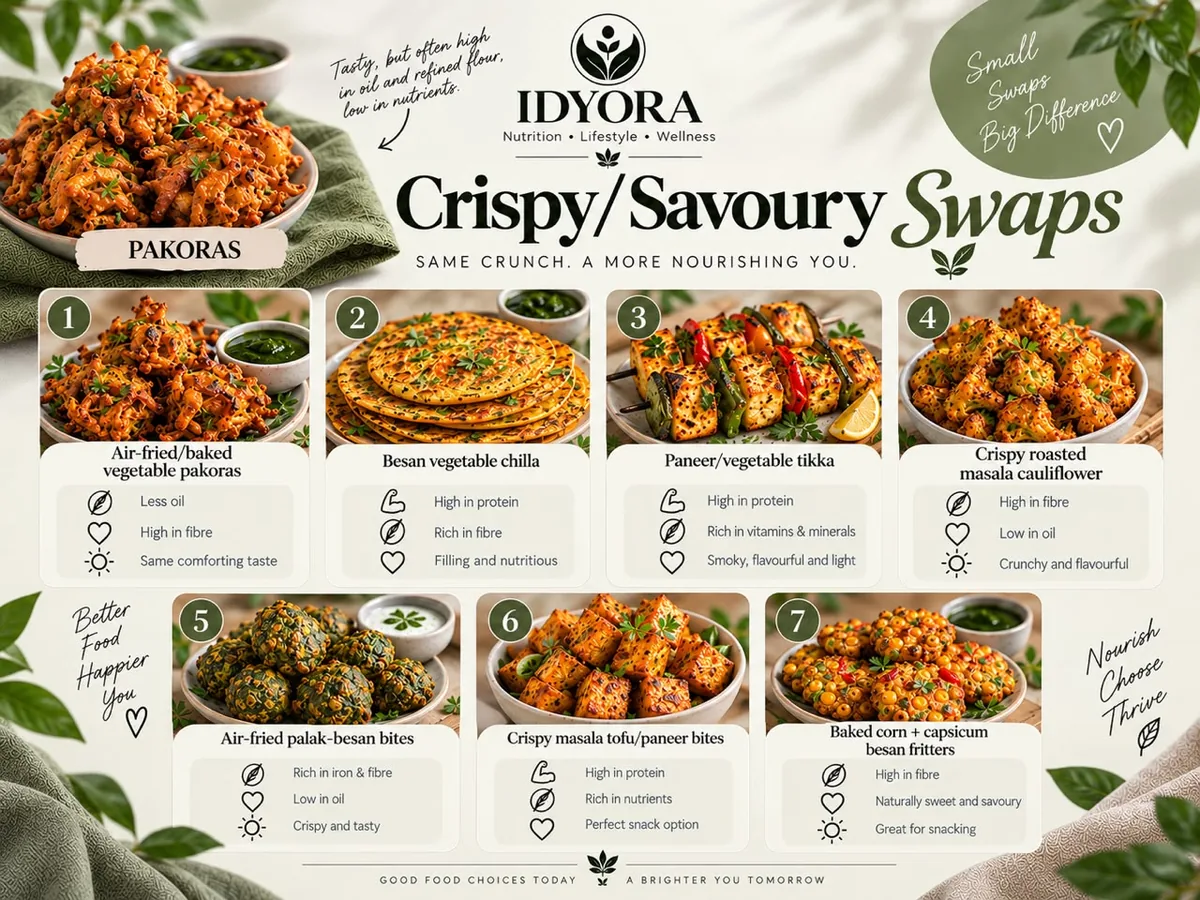 Crispy and Savoury Swaps: Elevating Your Snack Time