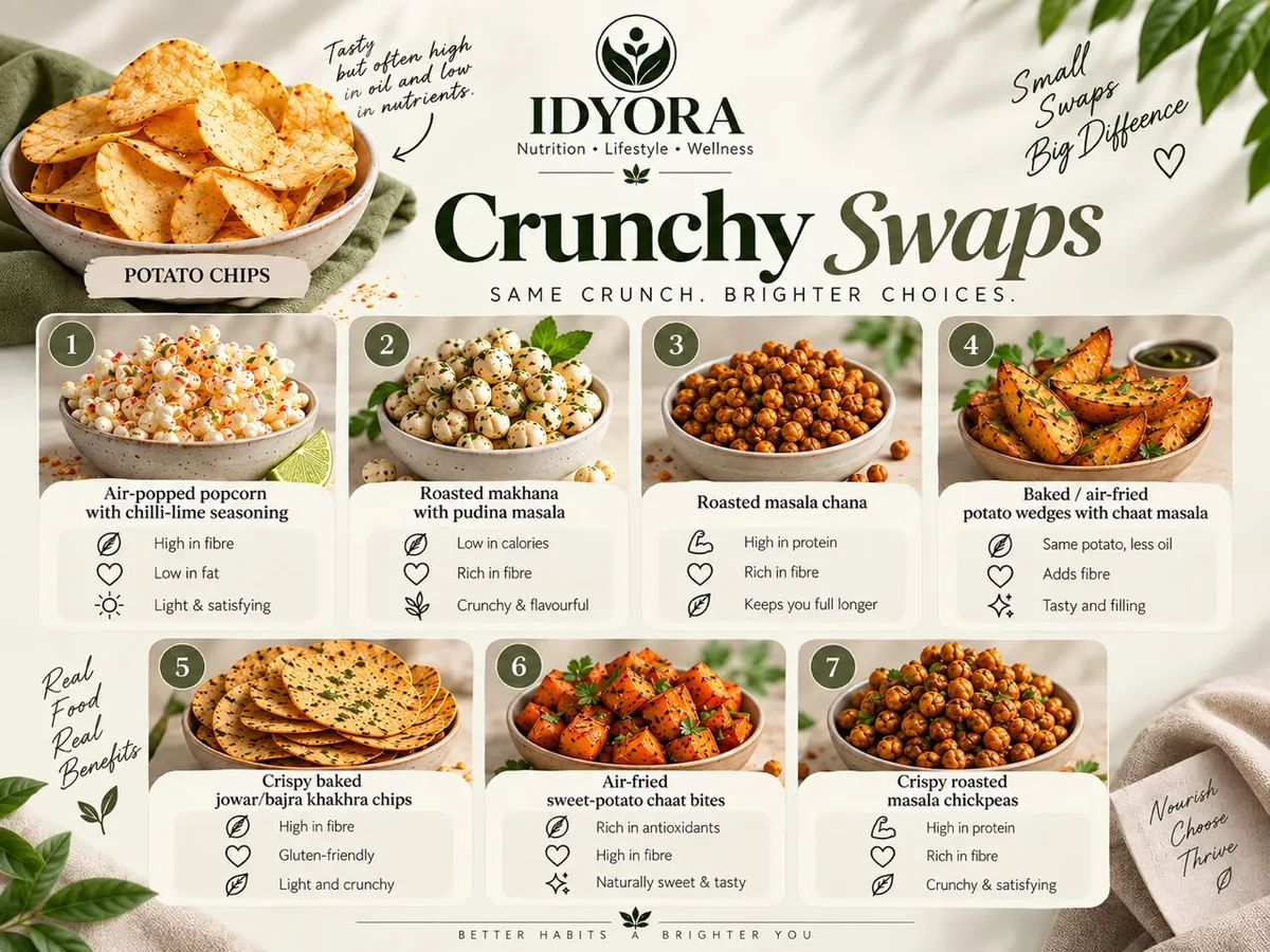 Crunchy Swaps: Better Ways to Satisfy Your Snack Cravings