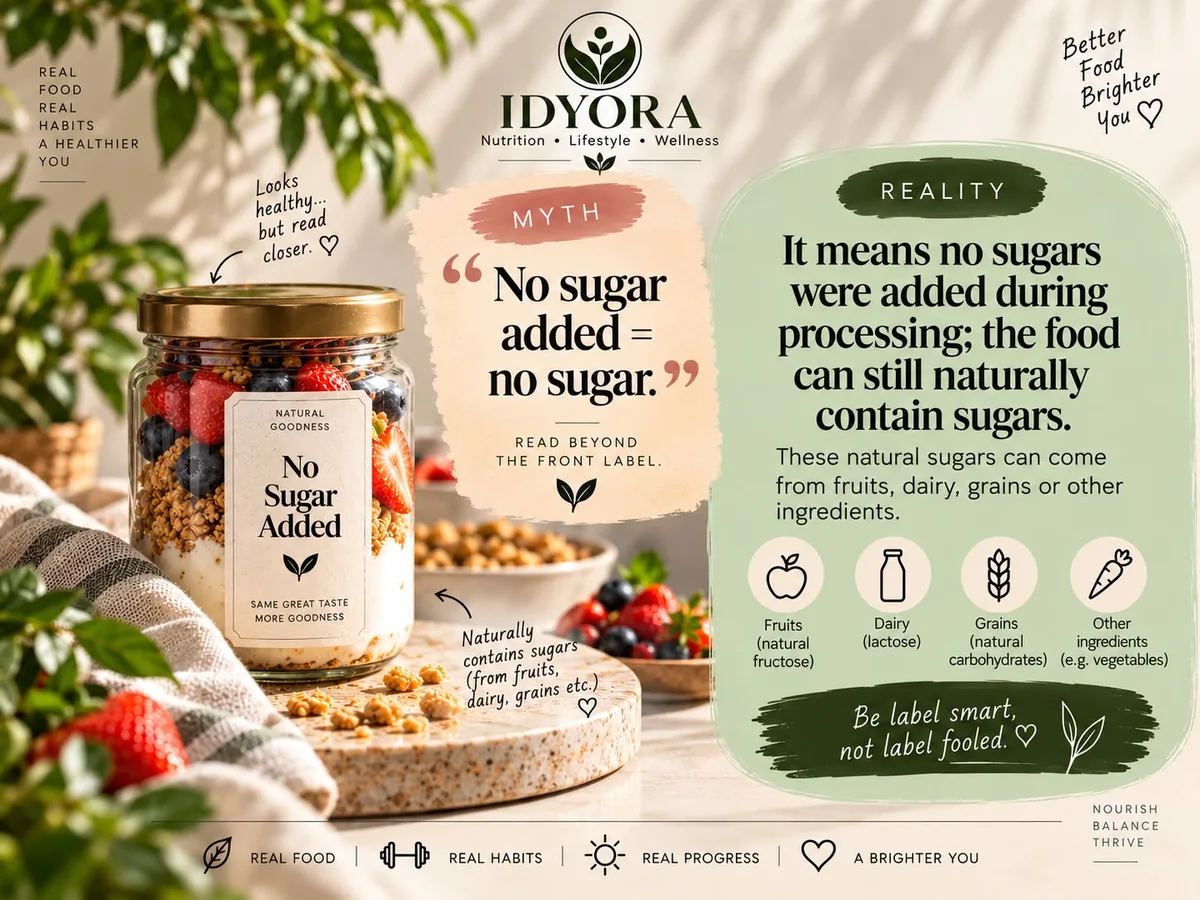 Decoding 'No Sugar Added': A Guide to Smarter Label Reading