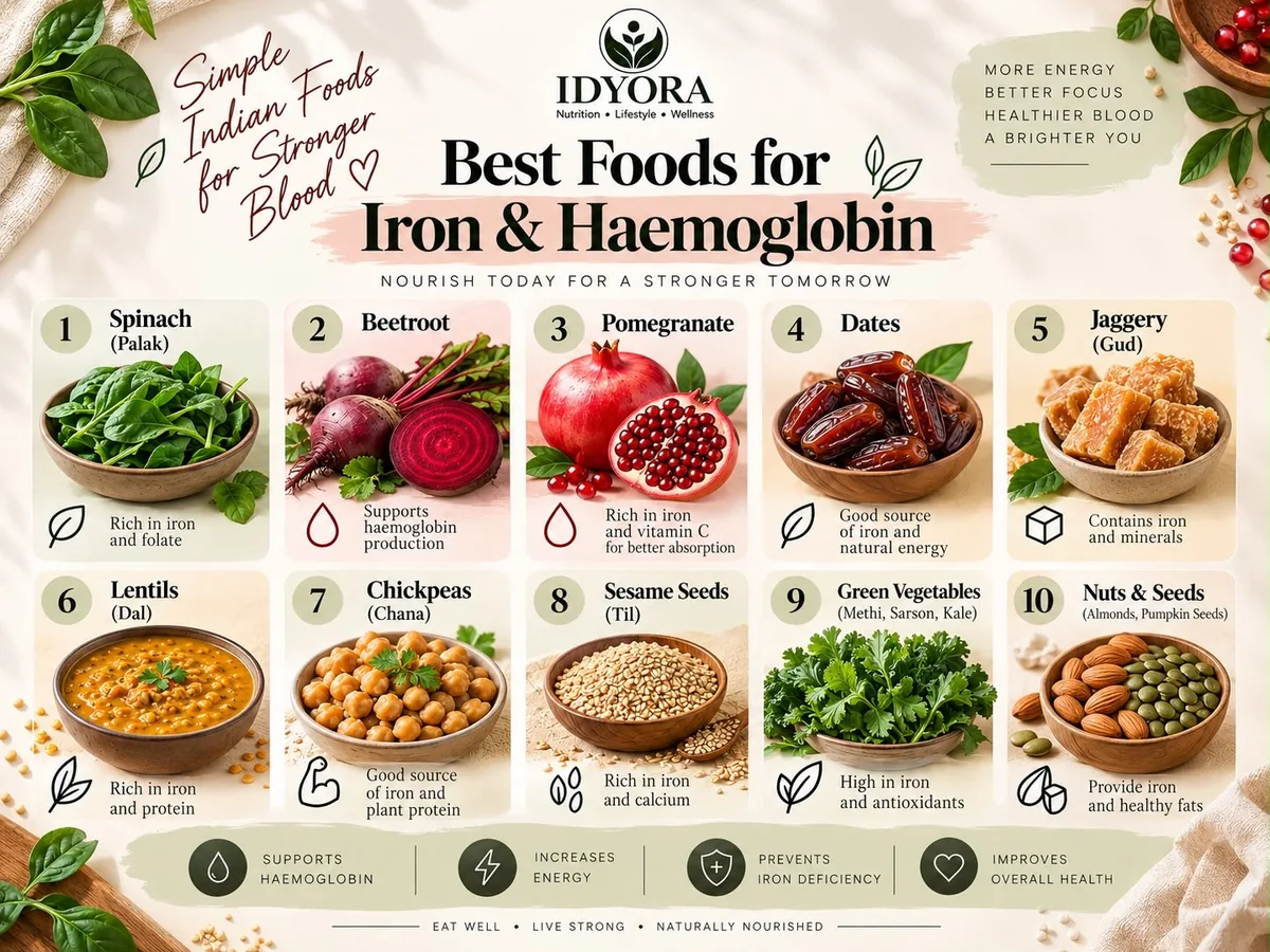 Nourishing Your Body: Simple Indian Foods to Support Iron Levels