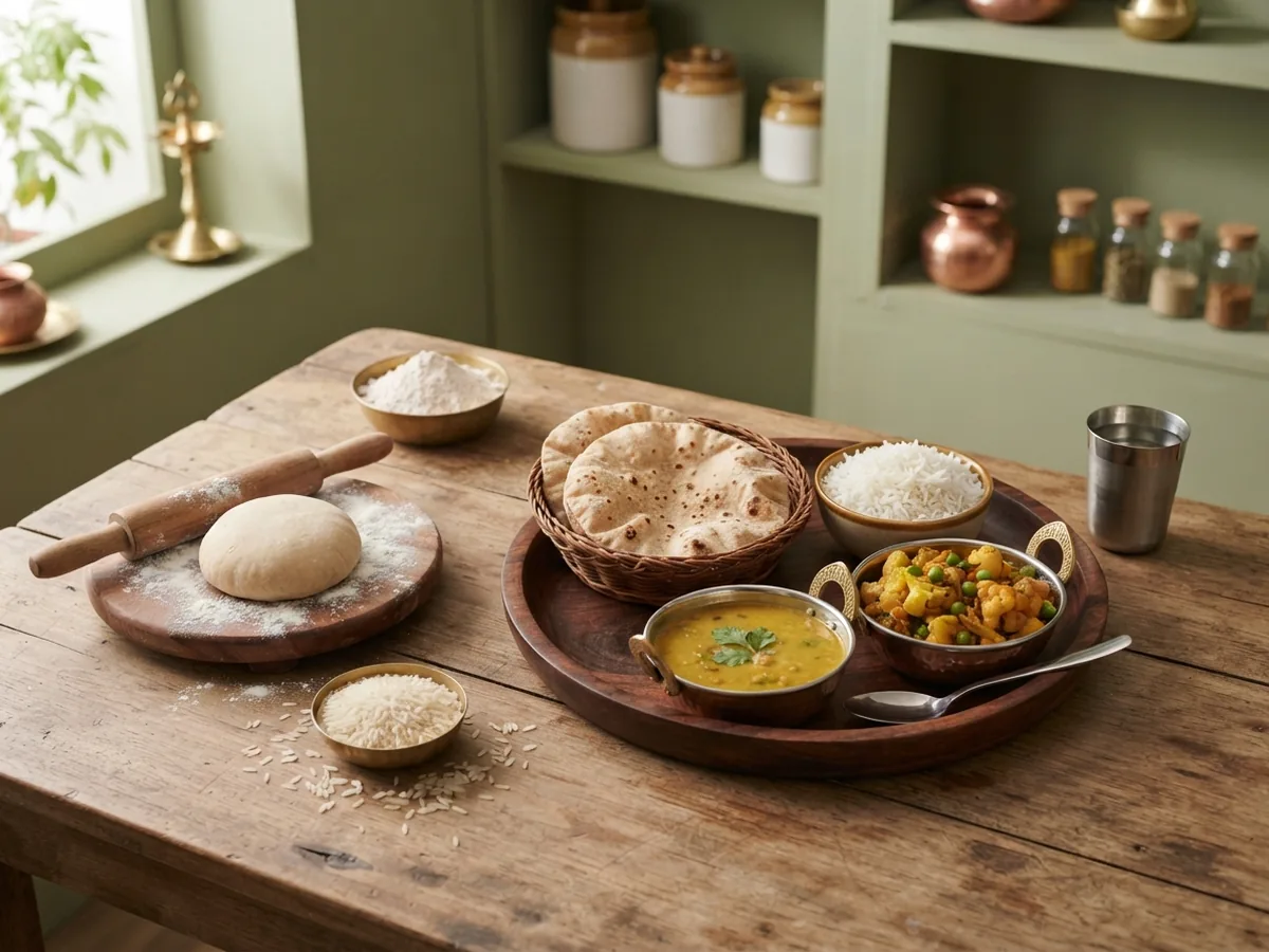Raw or Cooked Weight? Why Roti and Rice Numbers Differ