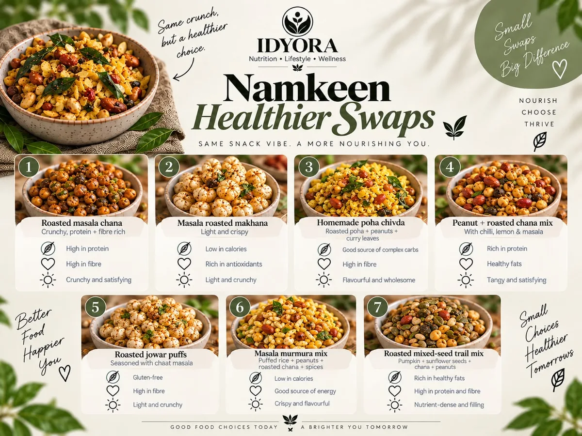 Smart Snacking: Easy Swaps for Traditional Namkeen