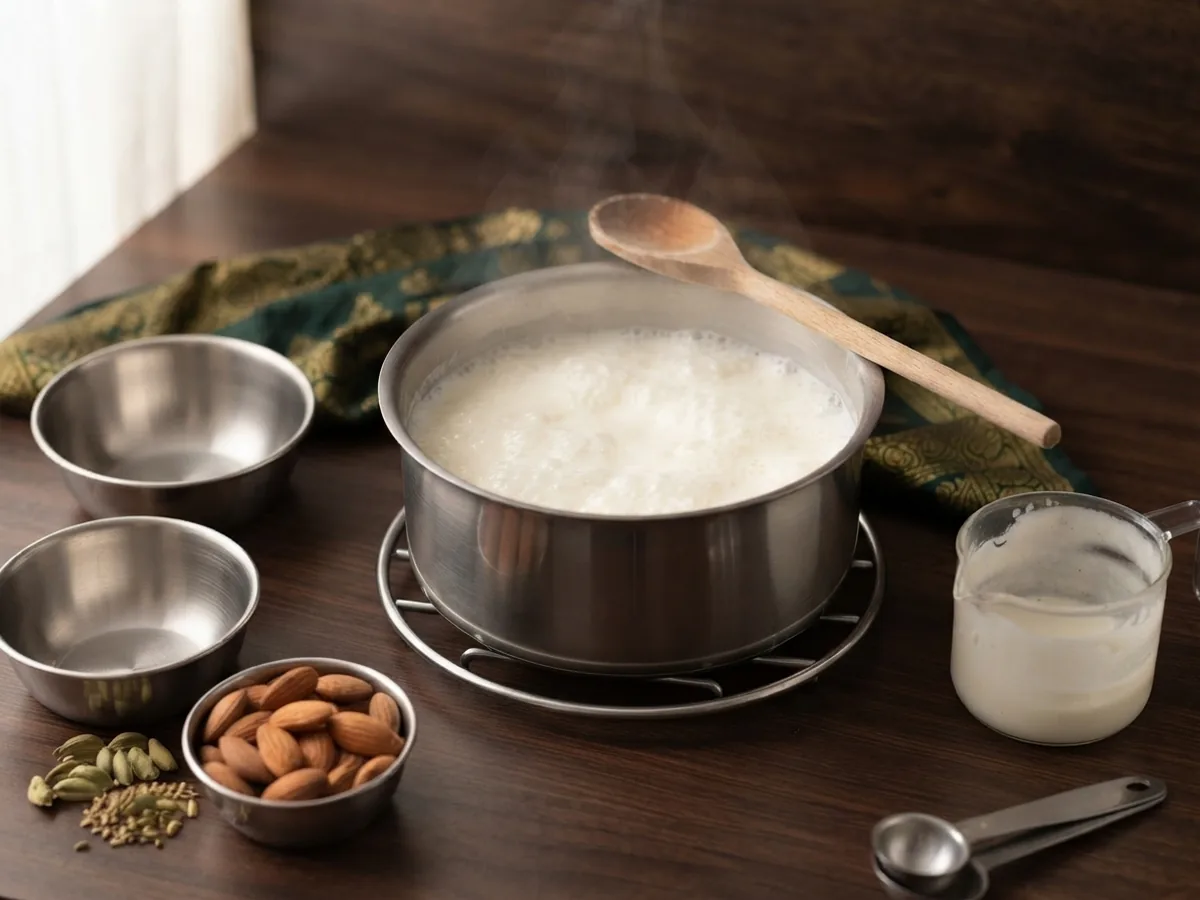 Step 1: Reduce the Milk