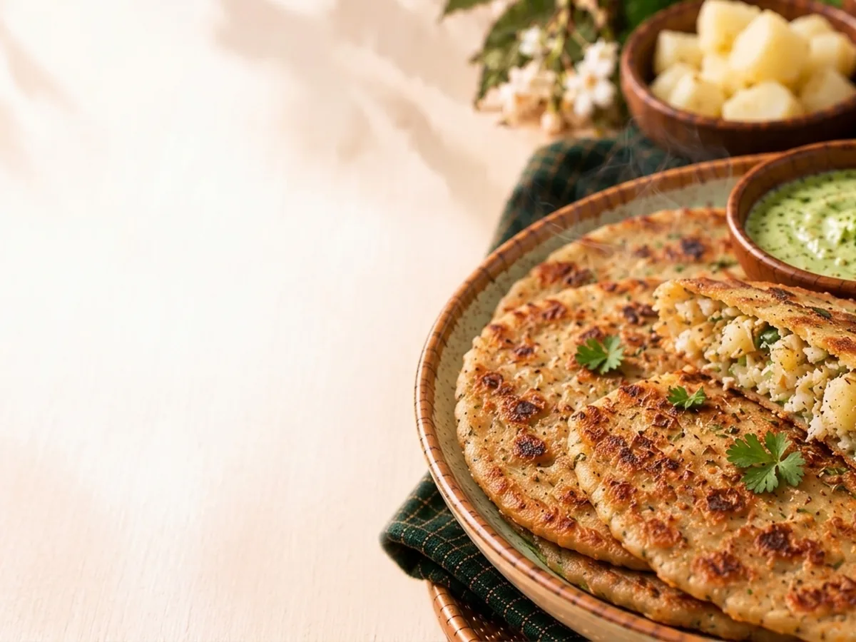 Coconut-Aloo Paratha on Instagram