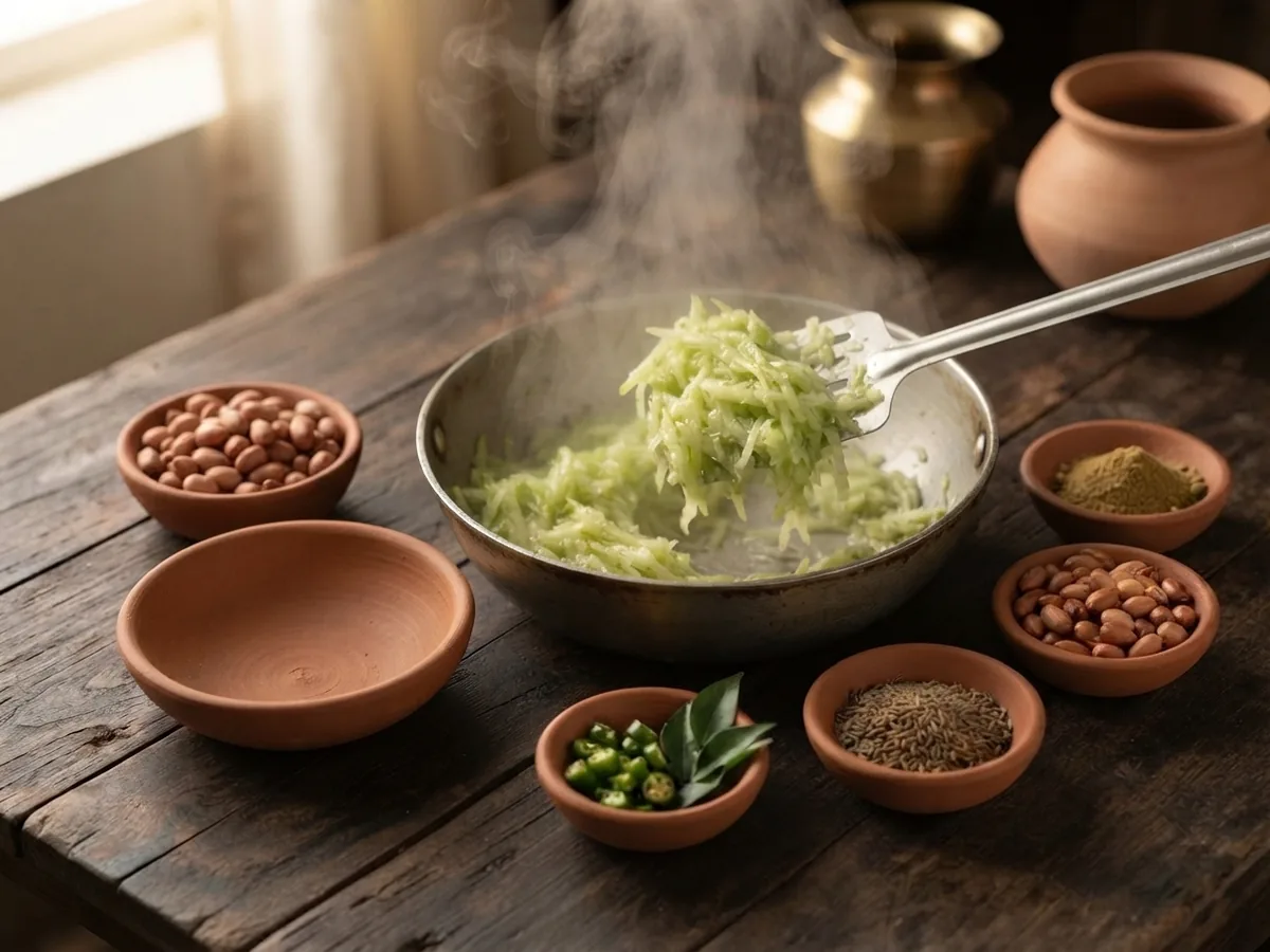 Step 3: Cook the Bottle Gourd