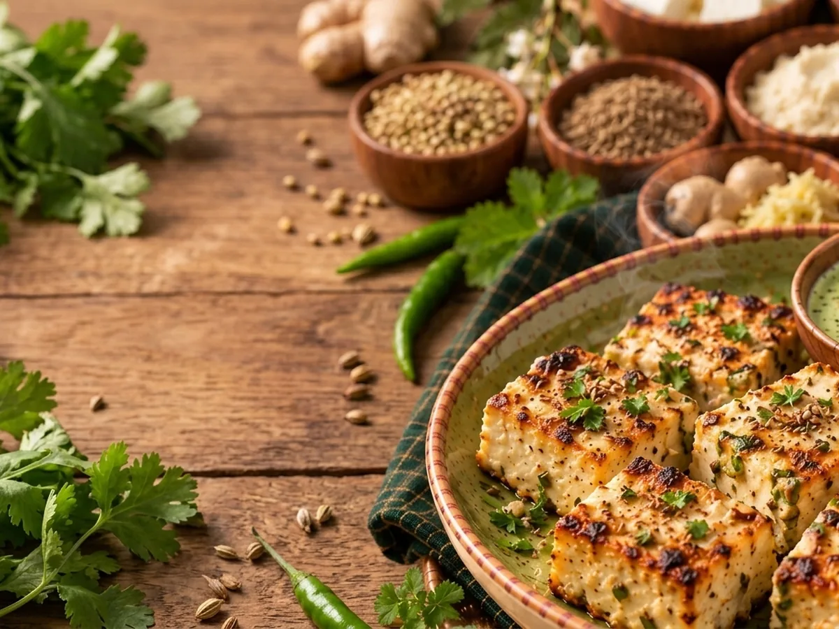 Malai-Ajwain Tawa Paneer Tikka on Instagram