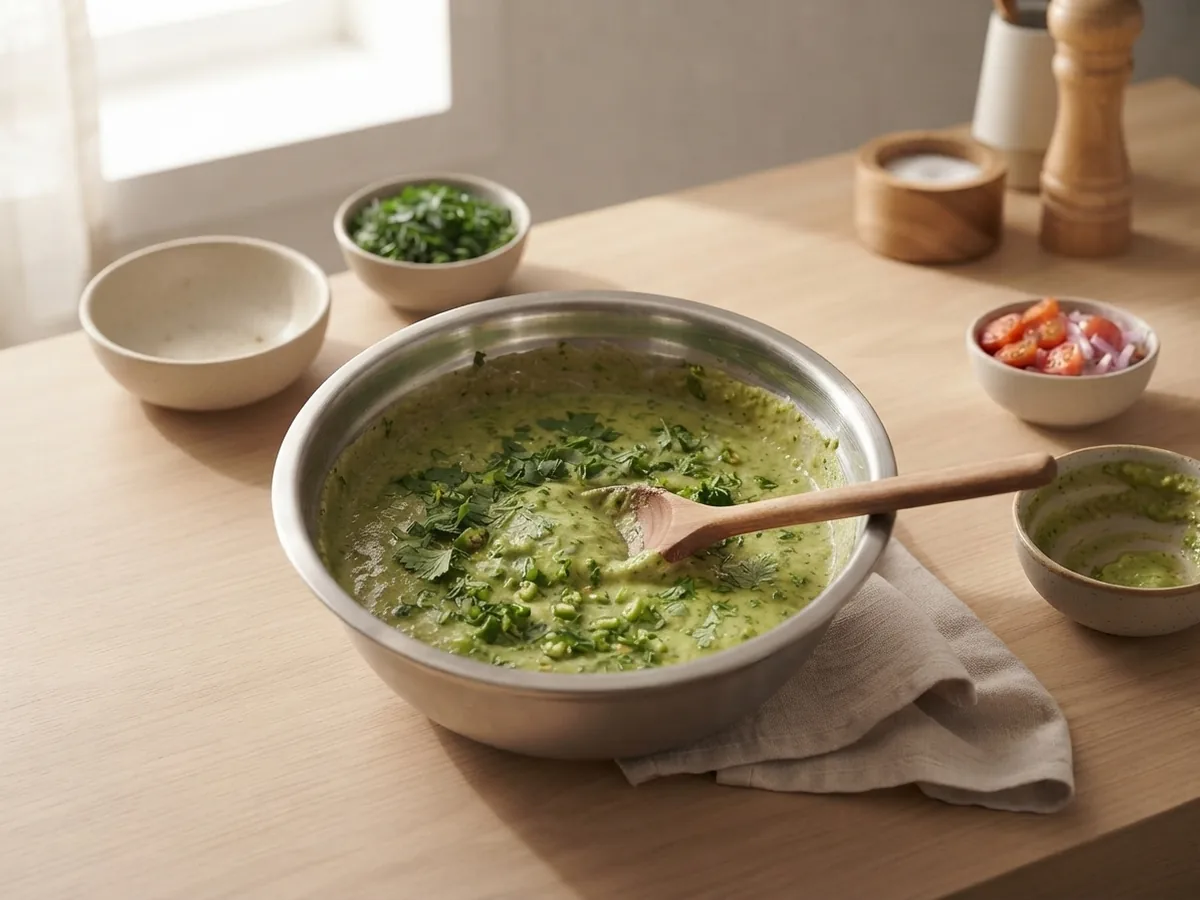 Step 2: Add fresh herbs