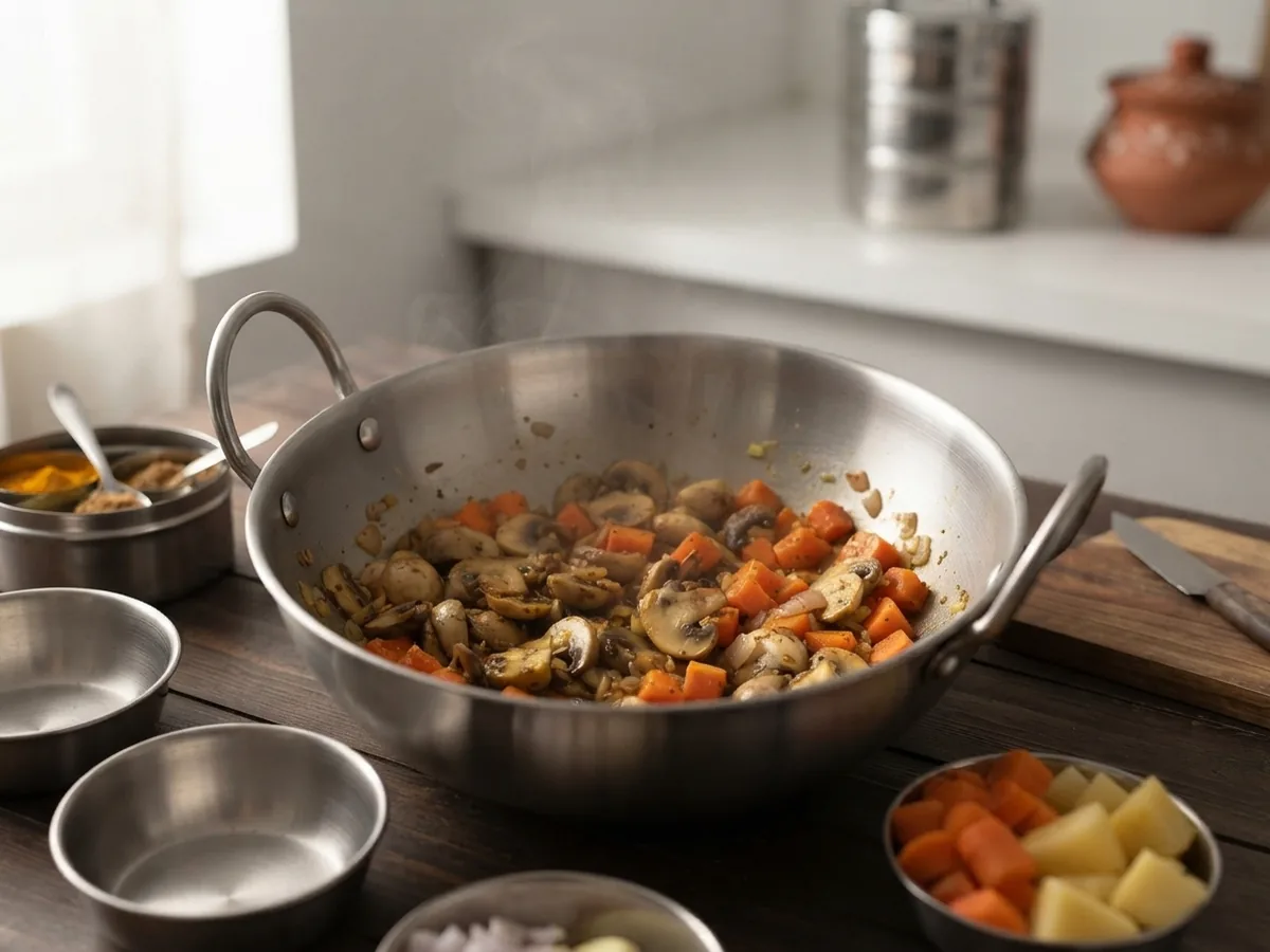Step 3: Cook Vegetables