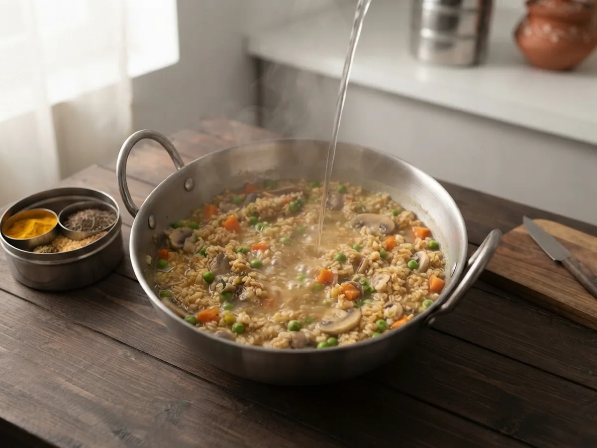 Step 4: Simmer the Dalia
