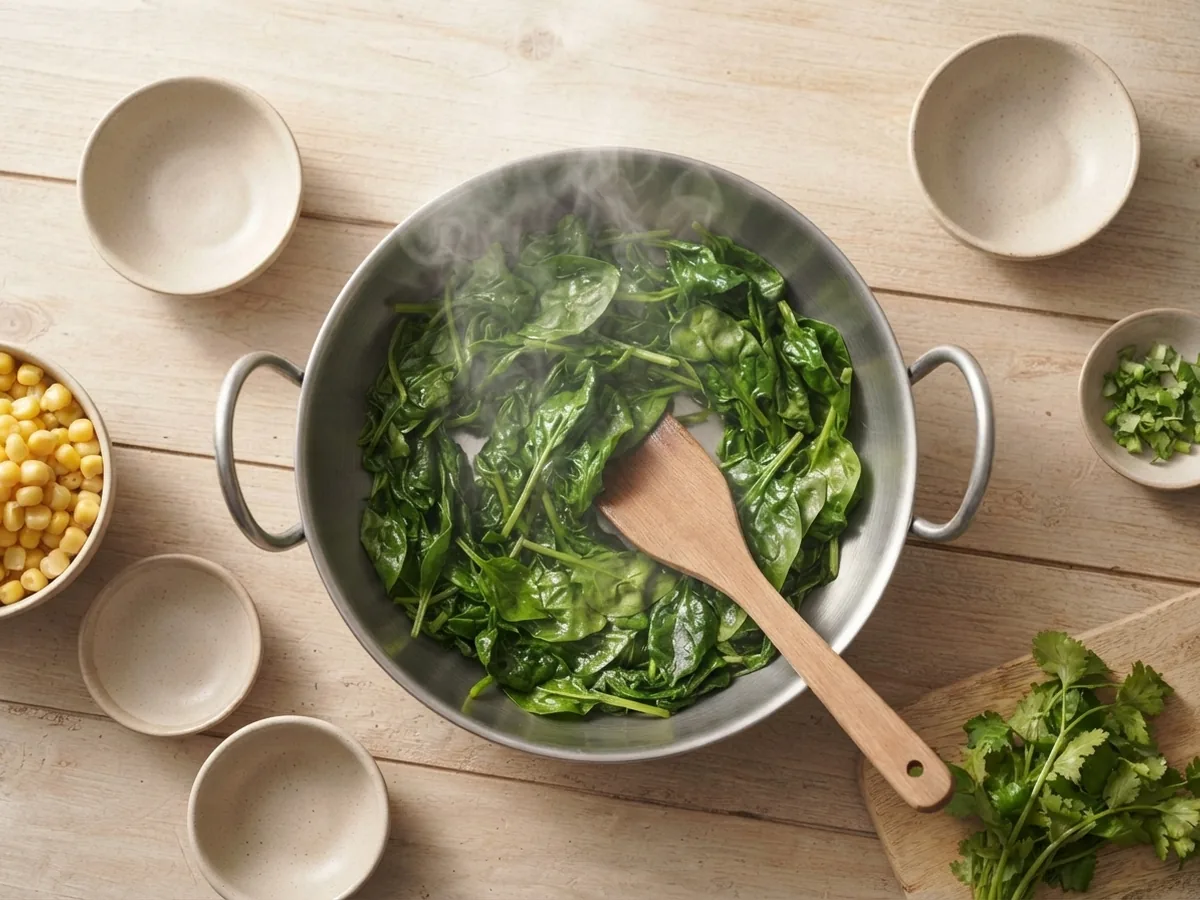 Step 2: Cook the Greens