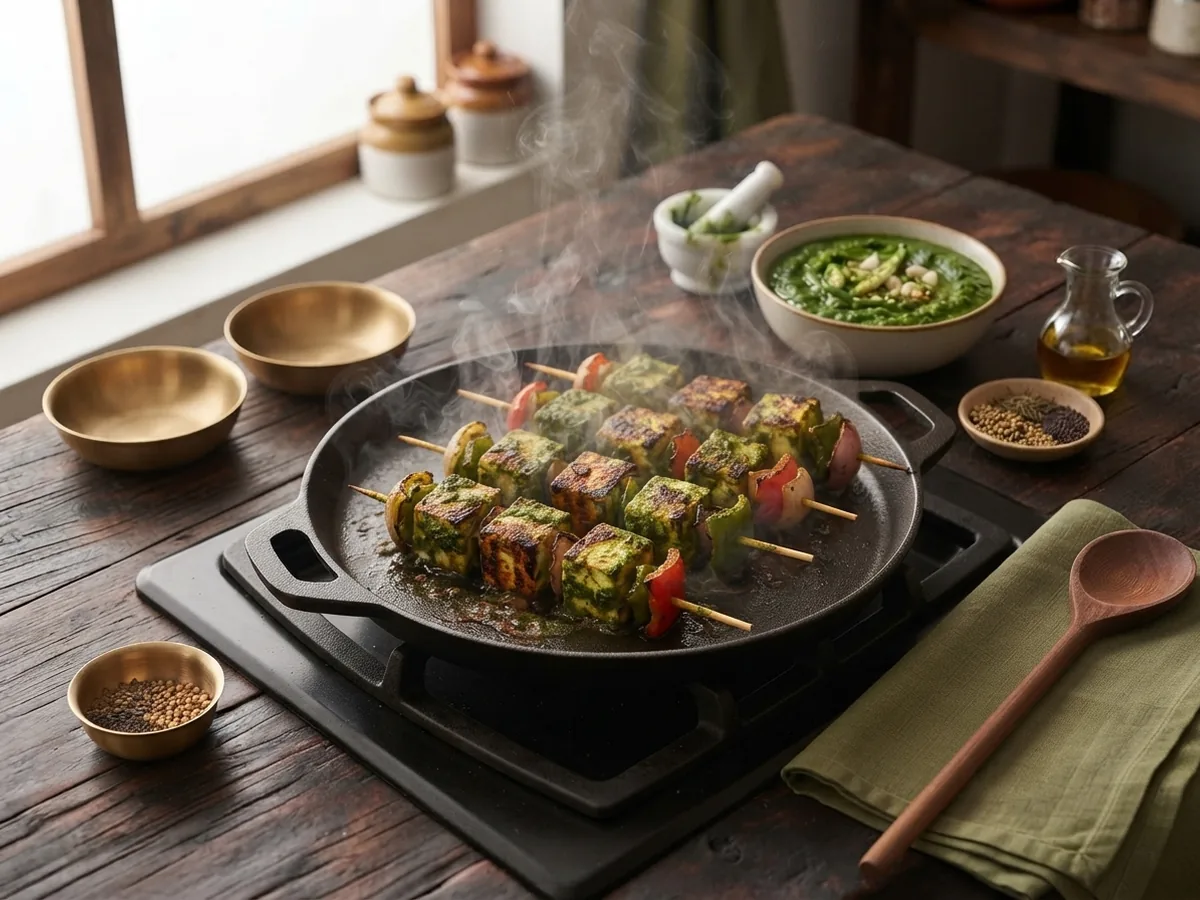 Step 4: Grill the Tikkas