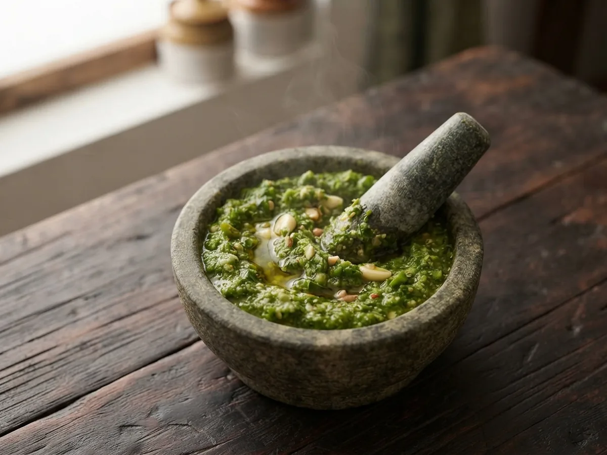 Step 1: Prepare Thecha Paste