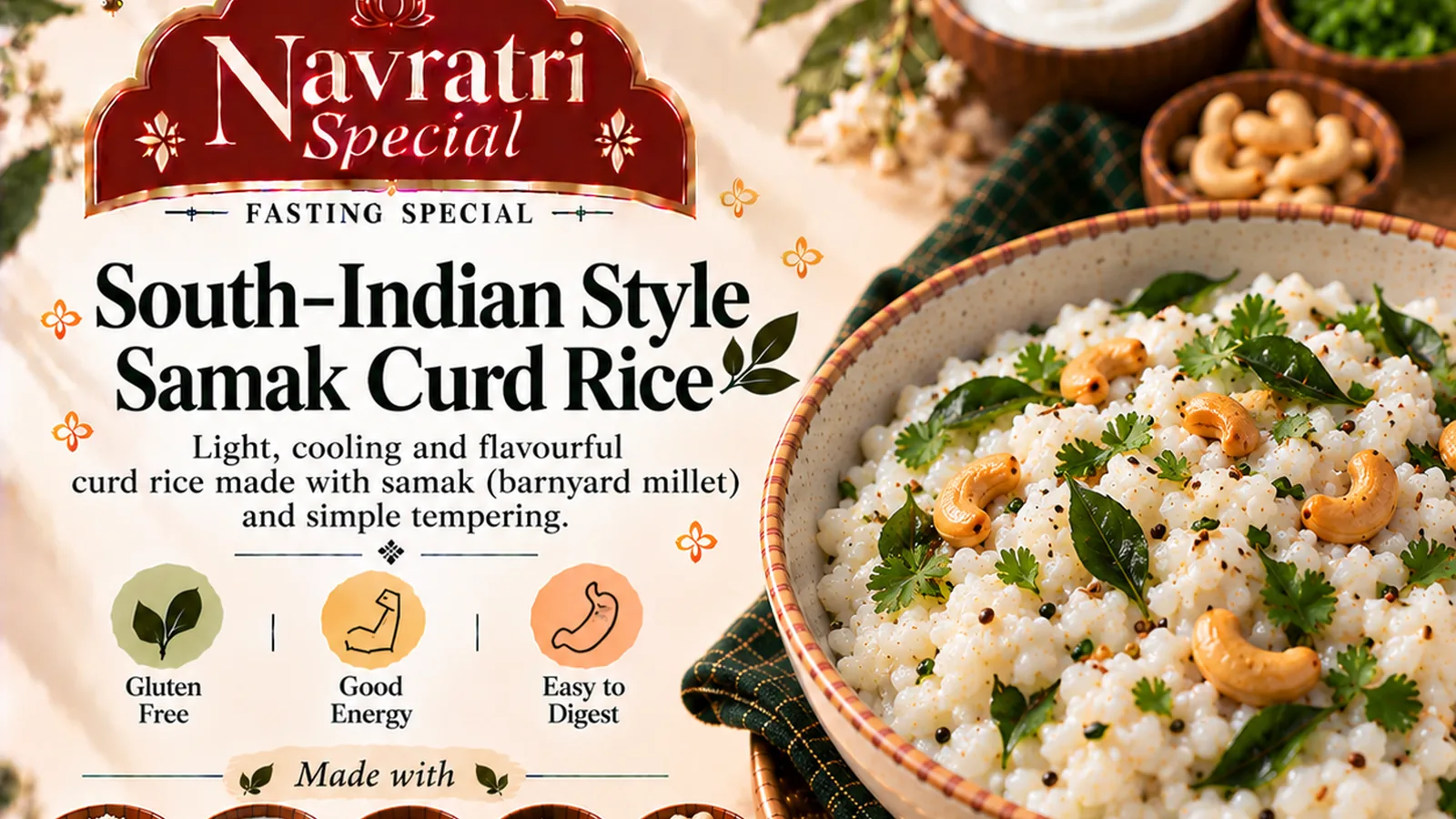 Samak Curd Rice