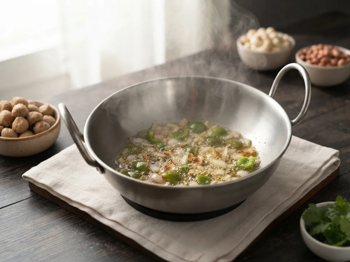 Step 3: Sauté Vegetables